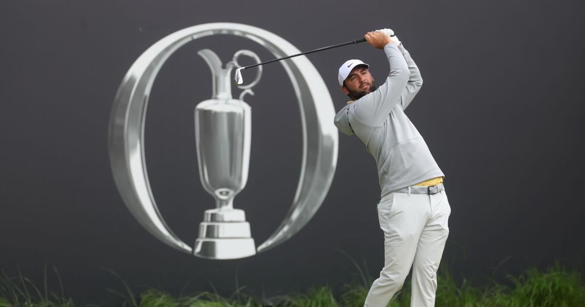 Scottie Scheffler holds lead at midway point of The Open