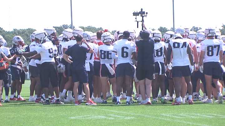 Standards Being Set On Day 2 of Patriots Training Camp