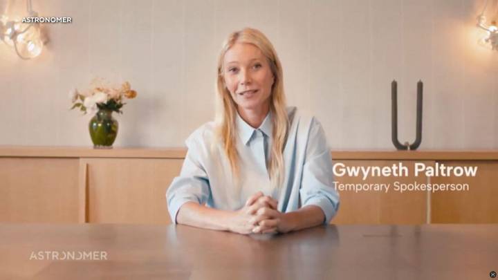Gwyneth Paltrow joins Astronomer as ‘temporary’ spokesperson