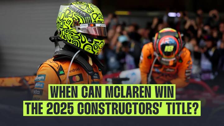 Revealed: When McLaren can mathematically win the 2025 Constructors’ title