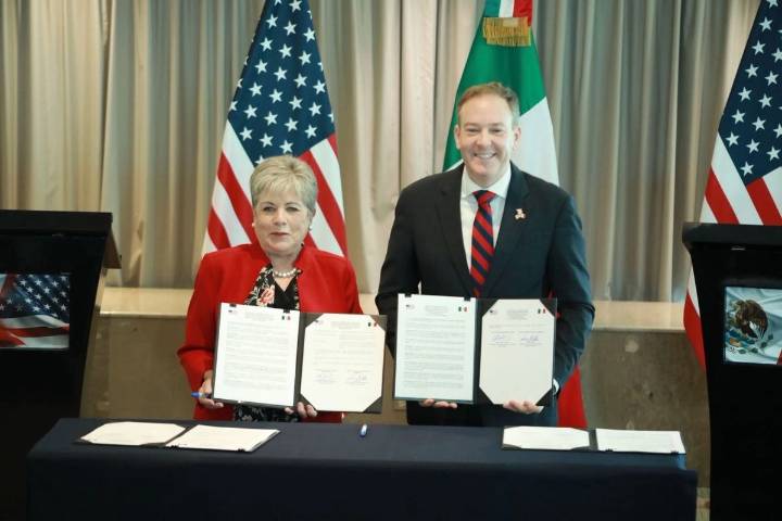 México y EU firman acuerdo para atender desafíos ambientales y de salud en frontera norte