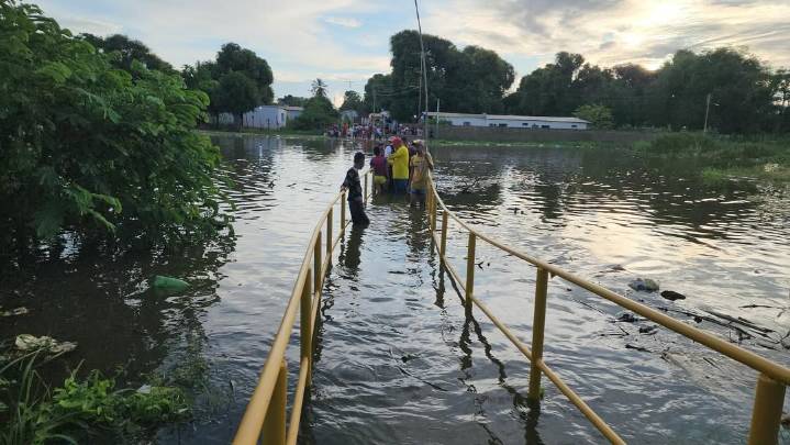 Río Orinoco deja más de 4.000 afectados en Bolívar