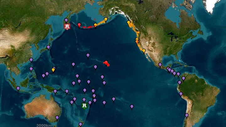 Tsunami Advisory for all of California’s coast following powerful Russian earthquake