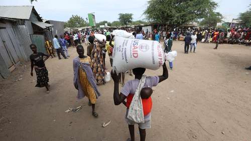 US says it destroyed 500 metric tons of expired food aid