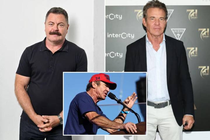 Nick Offerman does not want to 'pick an argument' with Trump