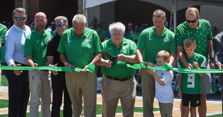 PHOTOS: Ribbon Cutting Ceremony For Buford High School's New Football Stadium