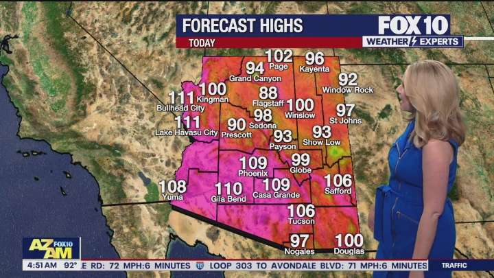 Arizona weather forecast: Sunny, warm conditions throughout the weekend in Phoenix
