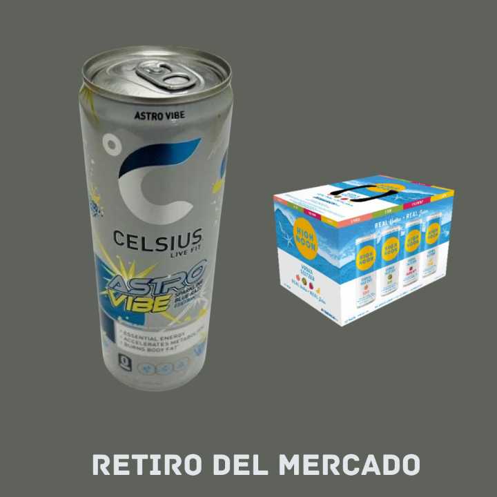Retiro de lotes de High Noon: Riesgo de ingesta accidental de alcohol