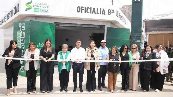Soledad tiene nueva Oficialía del Registro Civil en la colonia Santo Tomás