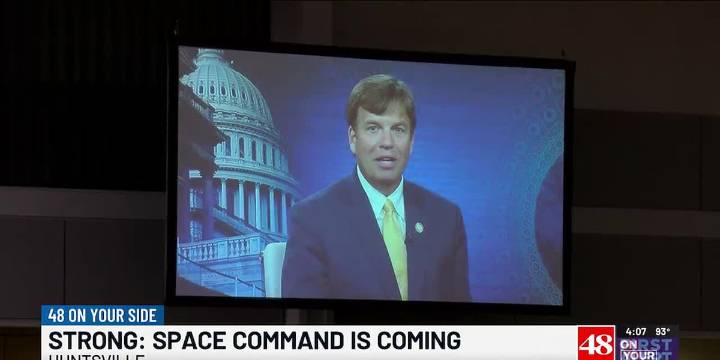 ‘I’m 100% sure it’s going to Redstone’: Congressman Dale Strong on Space Command HQ