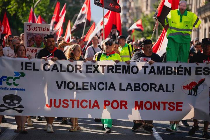 Trabajadores al aire libre exigen protección mientras el calor extremo azota el sur de Europa