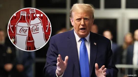 Donald Trump pide cambiar ingrediente de la famosa bebida Coca Cola