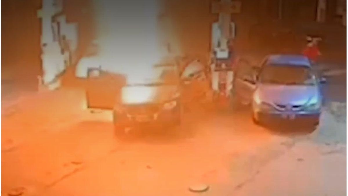 Tensión por explosión en un auto con GNC