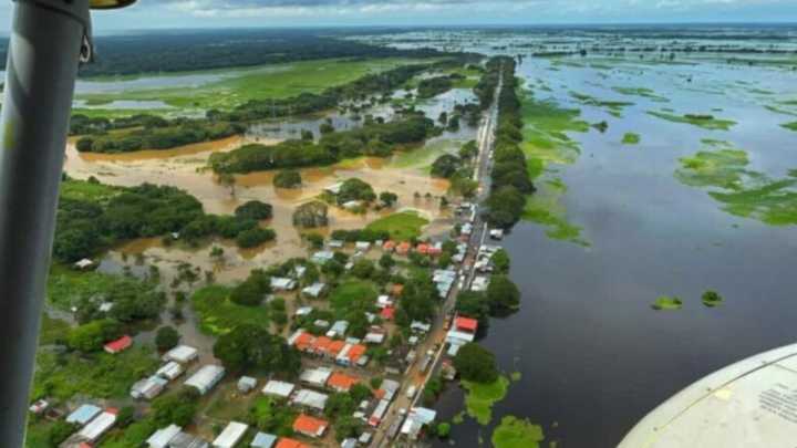 Cerca de 10 mil hogares impactados en Camaguán, Guárico, debido al desbordamiento de ríos