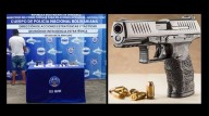 Con una Walther PPQ .45 y presunta droga lo detuvo PNB