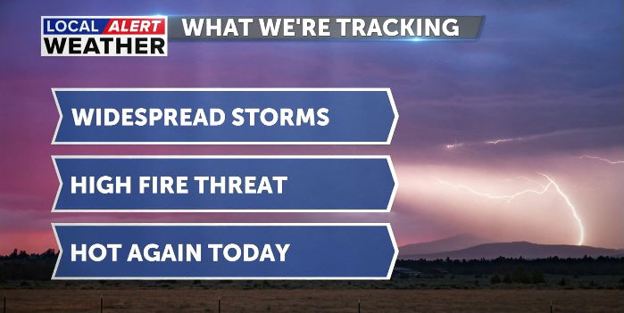 Local Alert Days, Round three today, round four Thursday