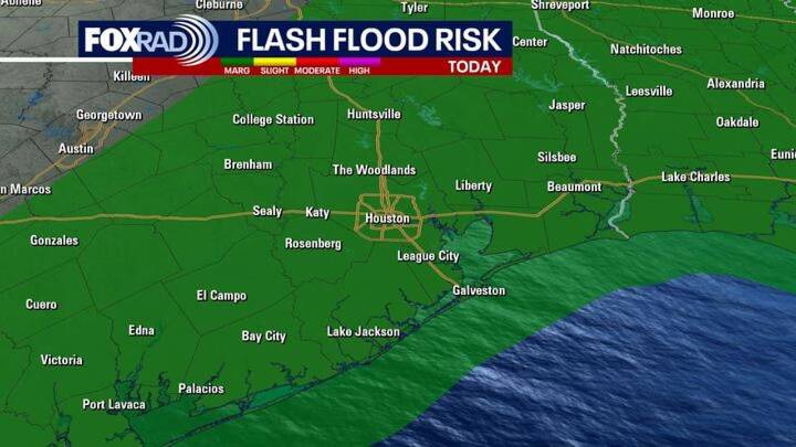 Houston weather: Storm chances through the weekend