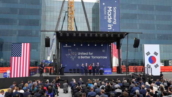 Samsung profit drops 55% as chip delays, trade tensions weigh on business