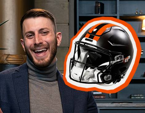 We Talked to the Man Who Made a Splash at the Browns’ Helmet Reveal