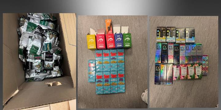 Undercover operation shuts down illegal vape sales at 2 smoke shops, police say