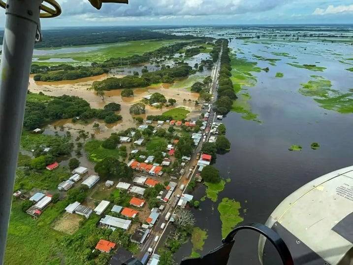 Inundaciones afectan el 71% del municipio Camaguán en Guárico