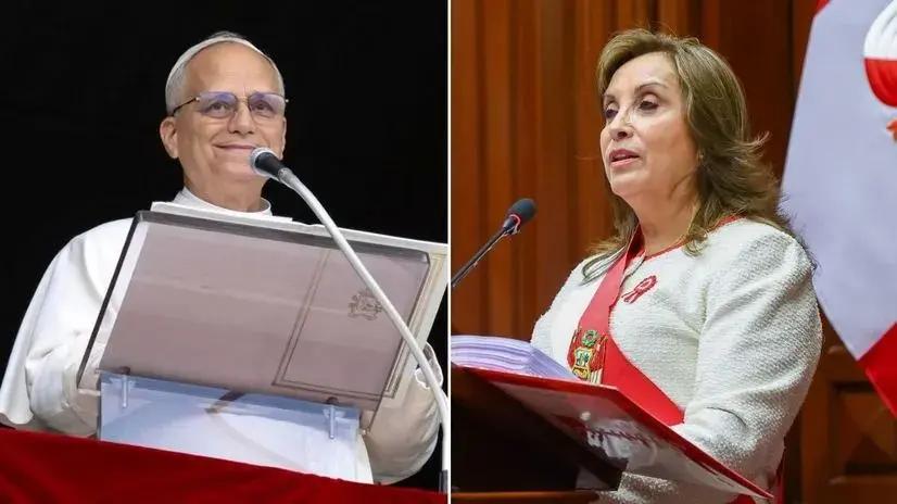 Dina Boluarte envió mensaje al papa León XIV: "Le reitero la invitación de nuestro pueblo para visitar el Perú"