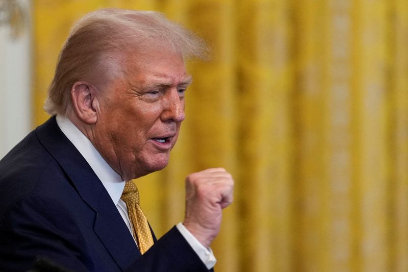 White House not denying that Trump's name appears in Epstein files, official says