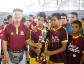 Luis Domínguez desde la gerencia del Futsal
