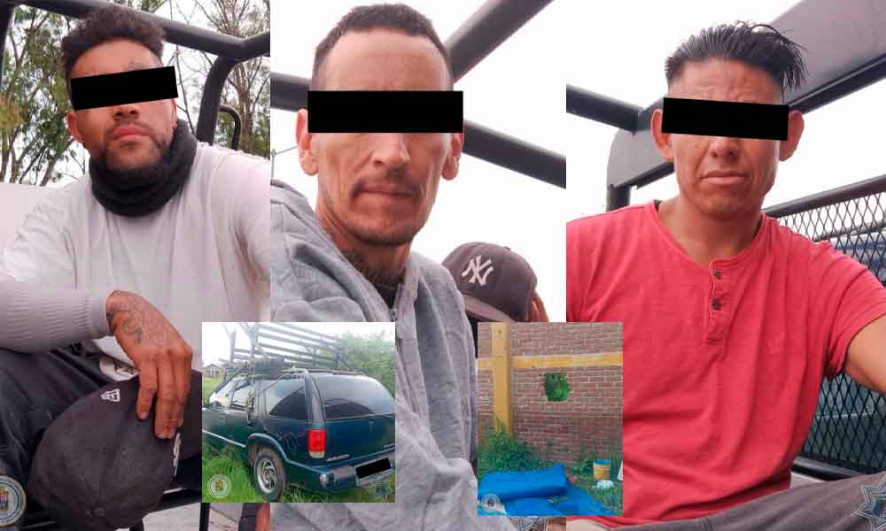 POLICÍA FRUSTRA ROBO A UNA CASA EN LEÓN; DETIENEN A TRES HOMBRES