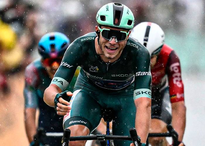 Jonathan Milán, ganador de la 17ª etapa del Tour de Francia