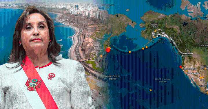 Alerta de tsunami en Perú y silencio en Palacio: Dina Boluarte no se pronuncia pese a alarma nacional