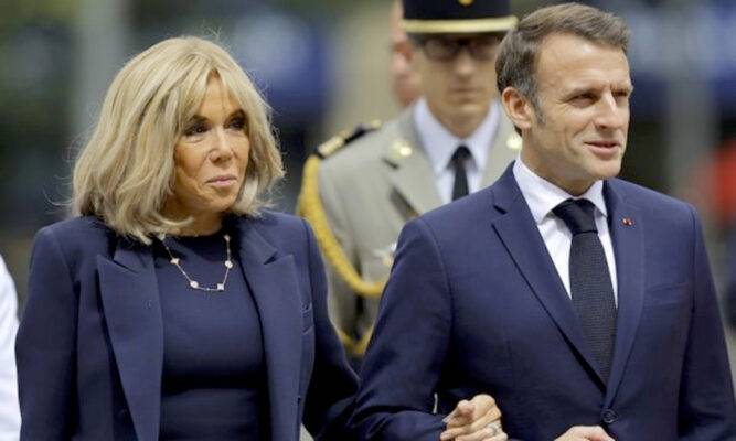 Macron demandó a influencer que  dijo que su esposa es un hombre