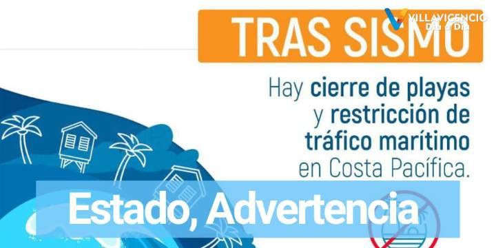 Alerta por Tsunami en la costa pacifica colombiana