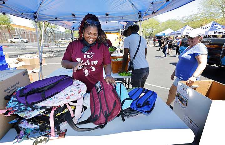 ‘Fill the Bus’ supply drive signals end of summer nearing, start of school year