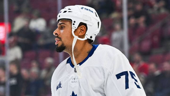Sharks acquire forward Ryan Reaves in trade with Maple Leafs