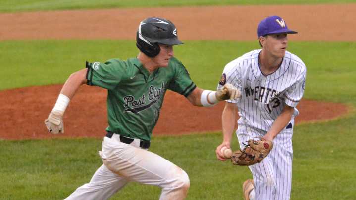 Host Watertown halts upset string on opening day of state Class A Legion tourney