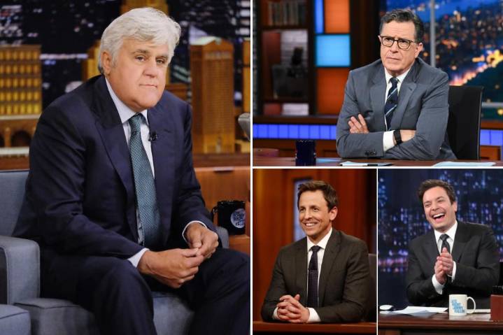 Jay Leno slams late night hosts for alienating half audience with partisan politics against Trump