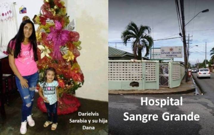 Darielvis Sarabia se recupera mientras que su niña estaría en manos de la GC de Trinidad