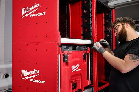 Milwaukee® launches PACKOUT™ Rack Kit