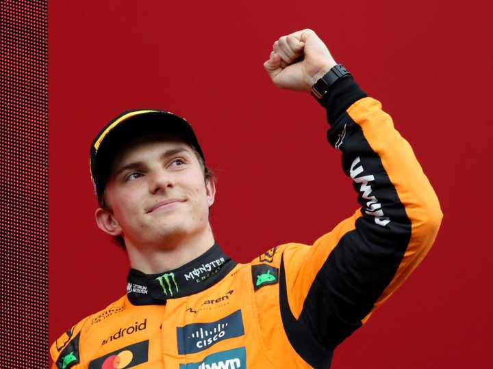 Piastri holds off Norris to win rain-hit F1 Belgian Grand Prix