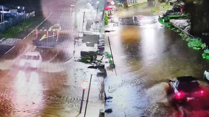 Intenso temporal provoca inundaciones y damnificados en la precordillera del Biobío