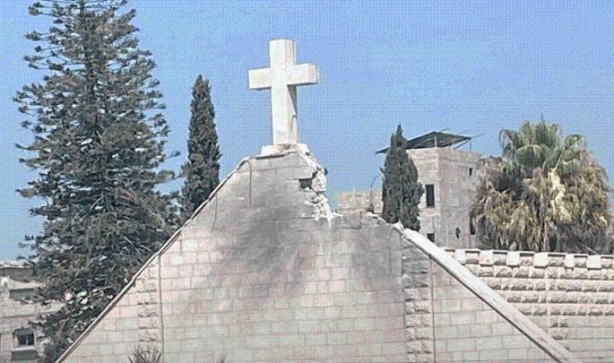 Ataques de Israel a Gaza: Un cura argentino sufrió heridas tras el bombardeo a una iglesia