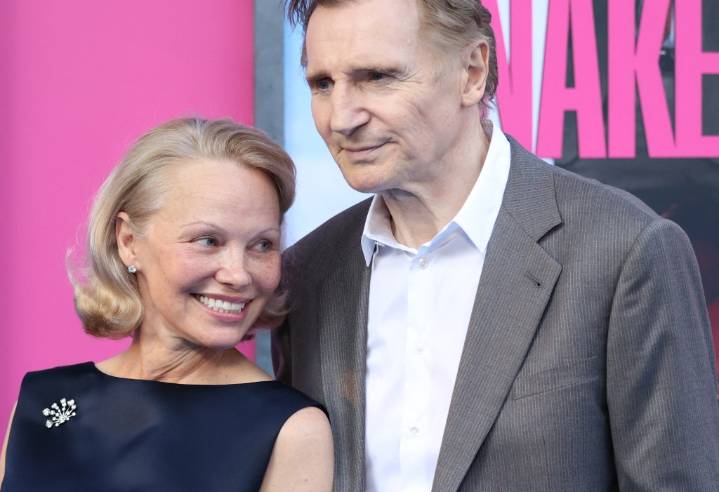 Pamela Anderson and Liam Neeson are Hollywood's new surprise couple