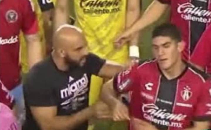 Leagues Cup habría suspendido al guardaespaldas de Lionel Messi; después de empujar a jugadores de Atlas