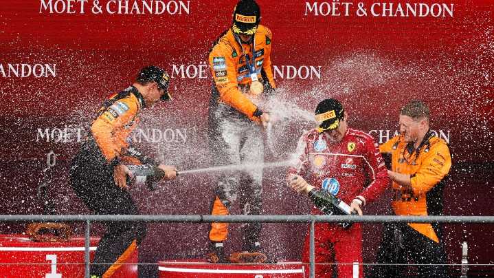 Piastri beats Norris to win Formula 1's rain-delayed Belgian Grand Prix