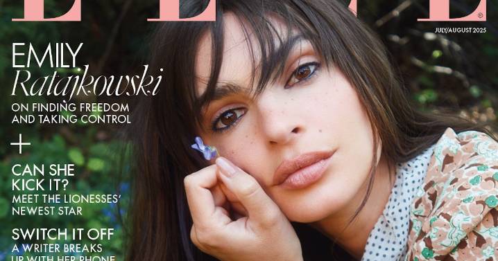 Emily Ratajkowski UK ELLE July August 2025
