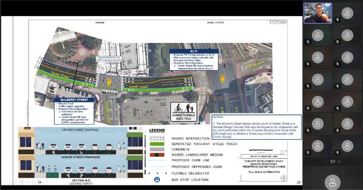 Road Configuration, Traffic Signal Upgrades Proposed for Newark Riverfront Path Connection