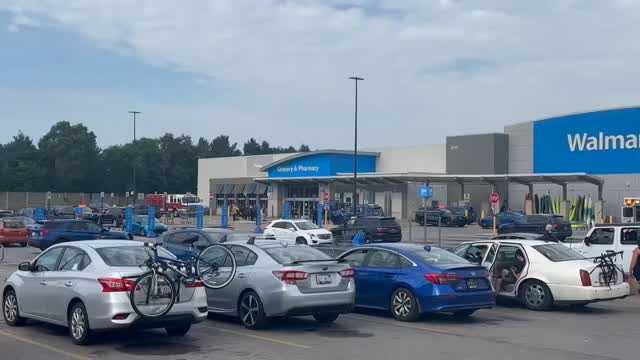 At least 11 people stabbed at a Walmart in Michigan