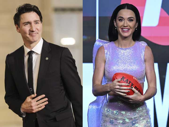 Una cena en Montreal entre Justin Trudeau y Katy Perry desata las especulaciones