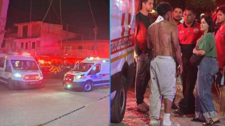 (VIDEO) Explosión de gas deja 9 lesionados y casas dañadas en León